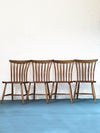 Vintage Scandinavian Design Dining Chair Akerblom Sweden 1950s Set of 4