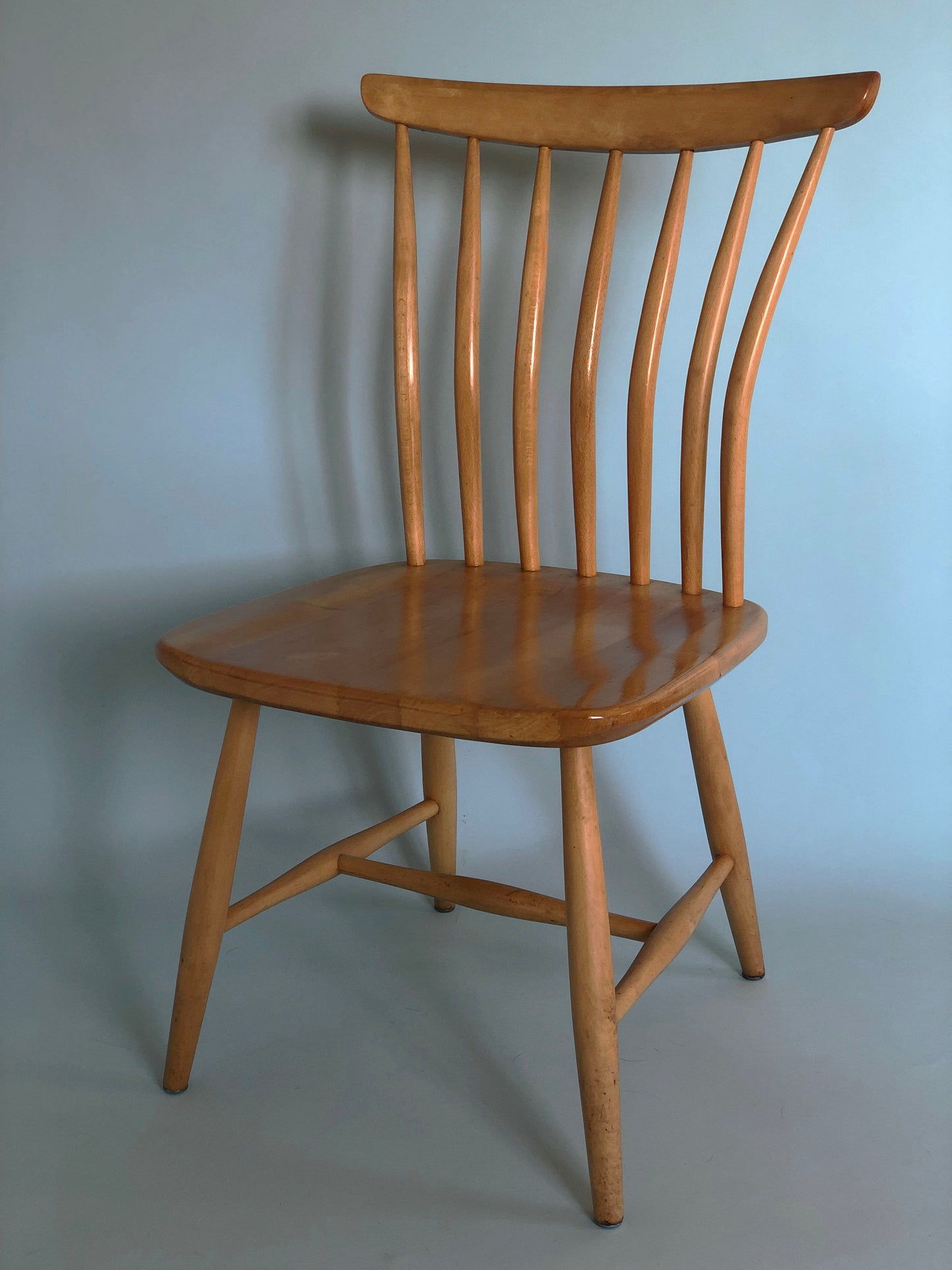 Vintage Scandinavian Design Dining Chair Akerblom Sweden 1950s Set of 4