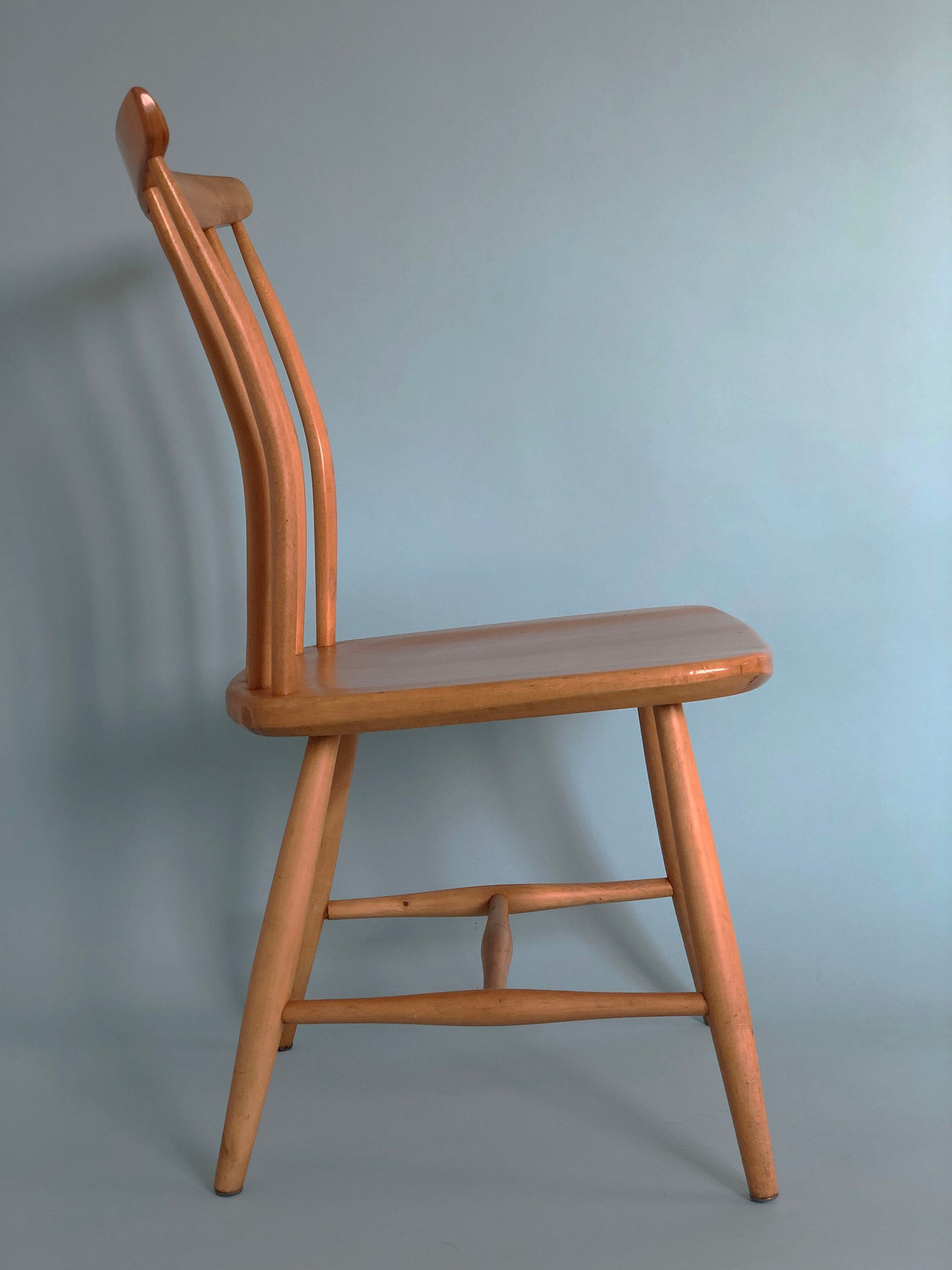 Vintage Scandinavian Design Dining Chair Akerblom Sweden 1950s Set of 4