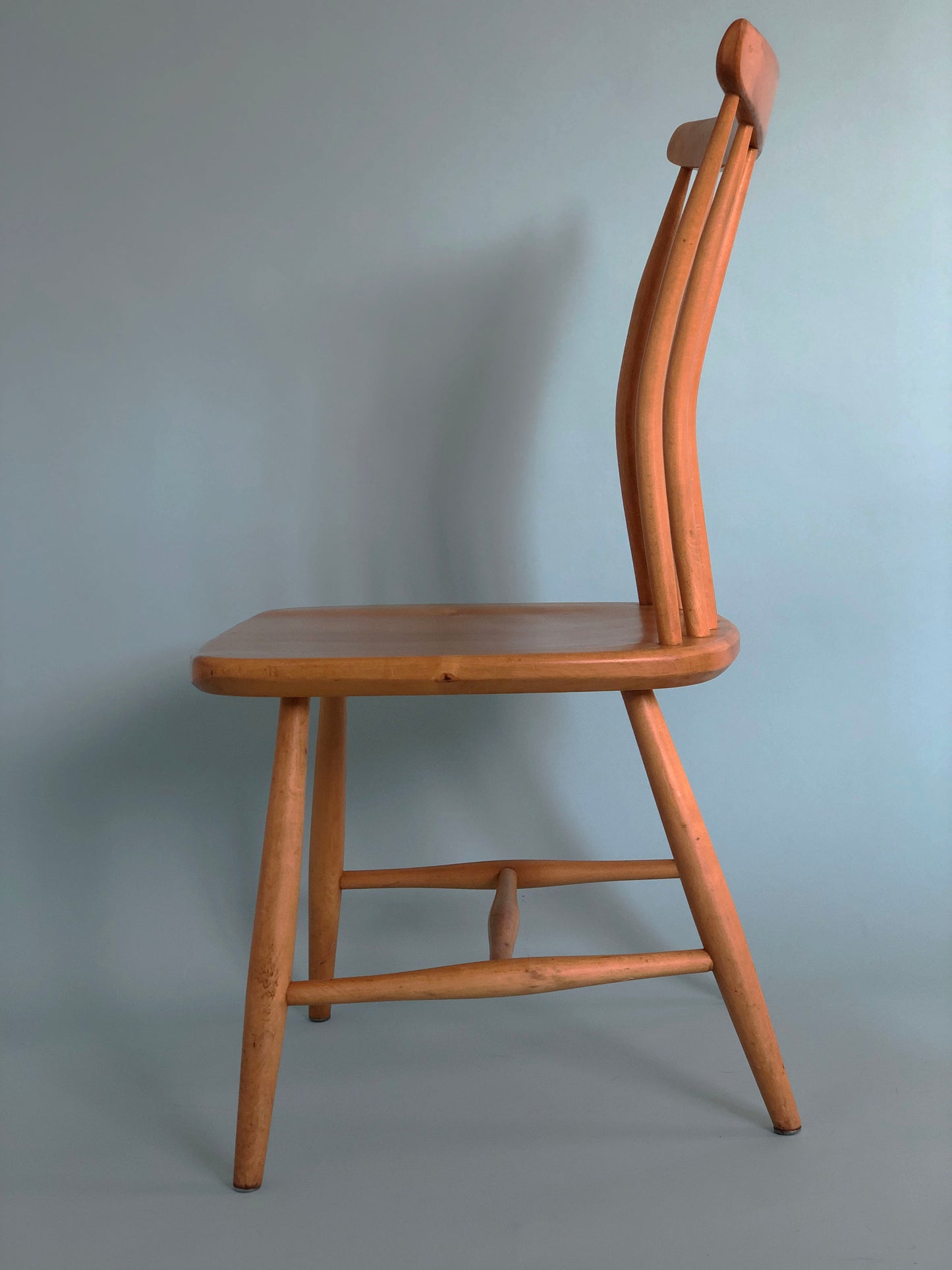 Vintage Scandinavian Design Dining Chair Akerblom Sweden 1950s Set of 4