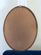 Vintage Venetian Oval Mirror Hollywood Regency in Gold Spain 1990s