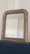 Antique Louis Philippe Mirror In Gold and Silver France Late 19th Century