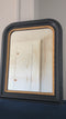 Antique Louis Philippe Mirror In Black and Gold France Late 19th Century