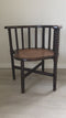 Edwardian Bobbin Arm Chair With Cane Early 20th Century