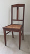 A Pair of Oak Art Deco Amsterdam School Dining Chairs 1920s