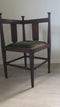 Antique Edwardian Inlaid Mahogany Chair Early 20th Century