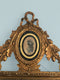 18th Century Dutch Giltwood Louis XVI Mirror with Verre églomisé