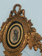 18th Century Dutch Giltwood Louis XVI Mirror with Verre églomisé