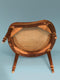 18th Century French Petit Bergère Giltwood Chair with Hand Carvings and Cane