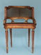 18th Century French Petit Bergère Giltwood Chair with Hand Carvings and Cane