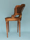 18th Century French Petit Bergère Giltwood Chair with Hand Carvings and Cane