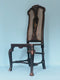 19th Century Chinoiserie Lacquered Antique Chair England Set of 2