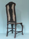 19th Century Chinoiserie Lacquered Antique Chair England Set of 2