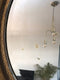 19th Century French Gilded Facet Cut Oval Mirror