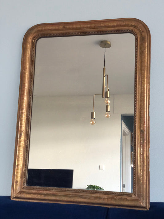 19th Century French Giltwood Louis Philippe Mirror