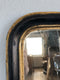 19th Century French Louis Philippe Mirror in Black and Gold