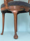 19th Century George IV English Burr Walnut Armchair “Shepherds Crooks” Made by Gillows of Lancaster and London