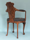 19th Century George IV English Burr Walnut Armchair “Shepherds Crooks” Made by Gillows of Lancaster and London