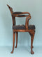 19th Century George IV English Burr Walnut Armchair “Shepherds Crooks” Made by Gillows of Lancaster and London