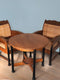 Colonial Art Deco Sitting Area From Indonesia “Amsterdam School” 1920s. Set of 3