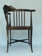 Antique Edwardian Inlaid Mahogany Corner Chair Early 20th Century