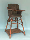 Reserved Antique High Chair Converts to Play Desk For Baby or Toddler