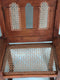 Antique Indian Hand Carved Teak Chair 1940s