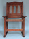 Antique Indian Hand Carved Teak Chair 1940s