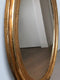 Antique Oval Giltwood Mirror Belgium