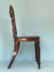 Antique Victorian Mahogany Hall Chair 19th Century