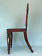 Antique Victorian Mahogany Hall Chair 19th Century