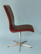 Arne Jacobsen Leather Oxford Chair By Fritz Hansen 1960s. Set Of 2