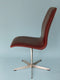 Arne Jacobsen Leather Oxford Chair By Fritz Hansen 1960s. Set Of 2