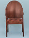 Rosewood Art Deco Amsterdam School Armchair 1920s