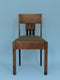 Oak Art Deco Amsterdam School Chairs 1920s. Set of 2