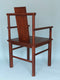 Art Deco Bauhaus Style Oak Armchair 1920s