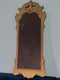 Art Deco Facet Cut Carved wooden Giltwood Penant Mirror