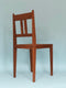 Arts & Crafts Oak Dining Chairs J. Van den Bosch For ´t Binnenhuis Holland 1900s Set of 2