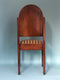 Burr Walnut Art Deco Amsterdam School Dining Chairs 1920s. Set of 4