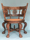 Dutch Colonial Teakwood 'Burgomaster' Chair 19th Century