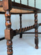 Edwardian Barley Twist Bench With Cane Early 20th Century