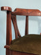 Edwardian Oak Corner Chair England 19th Century