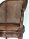 Edwardian Wood Armchair With Cane England 19th Century