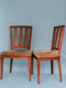 Elm Wood Louis XVI Chair 1780s. Set Of 2