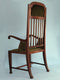 English Arts & Crafts High Back Armchair Mahogany Liberty & Co.1900