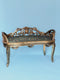 French Louis XV Style GiltWood Carved Bench