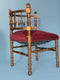 Rare Antique Giltwood Boudoir Corner Chair