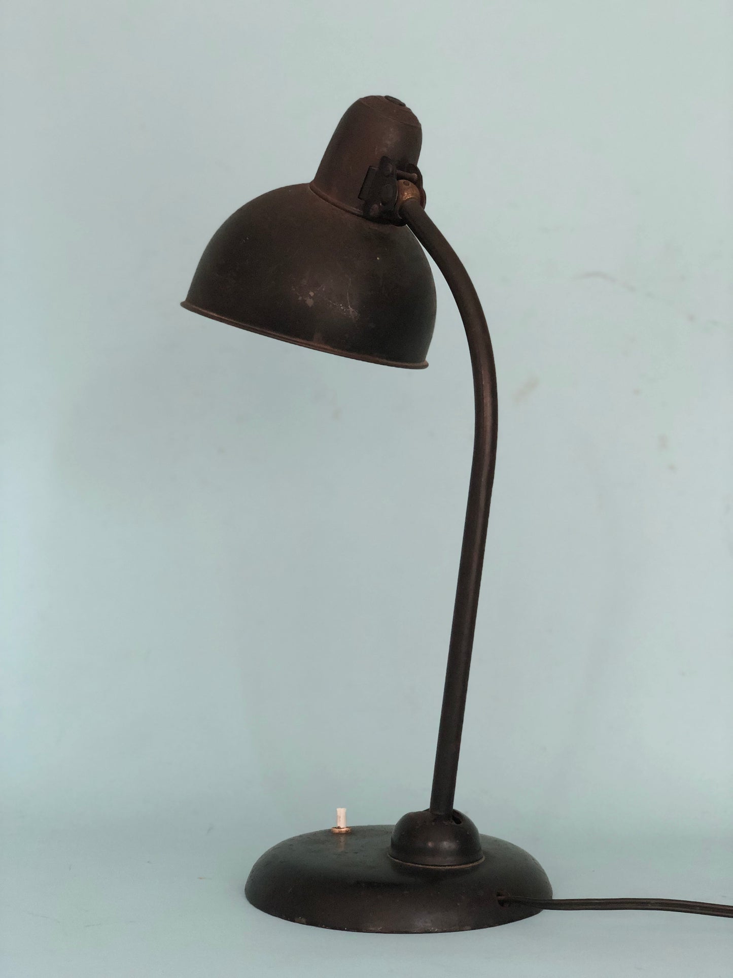 Industrial Steel Desk Lamp Christian Dell Model 6551 Kaiser Idell 1930