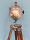 Industrial Theatre Floor Lamp On Tripod By Ernemann Werke 1930s