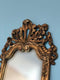 Large Art Deco Carved Giltwood Penant Mirror